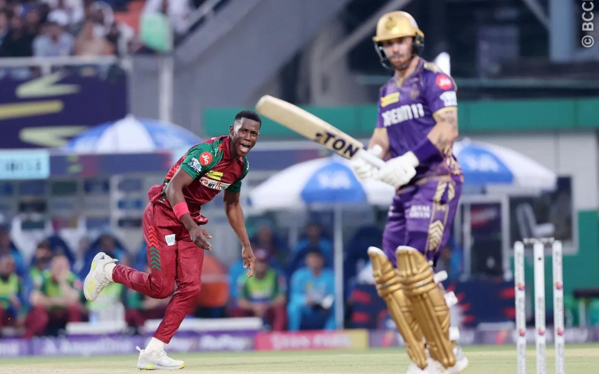 151 kmph Thunderbolt! Debutant Shamar Joesph Fires Up During KKR Vs LSG In IPL 2024